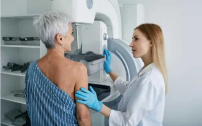 Parts of a mammography machine, operation and advantages